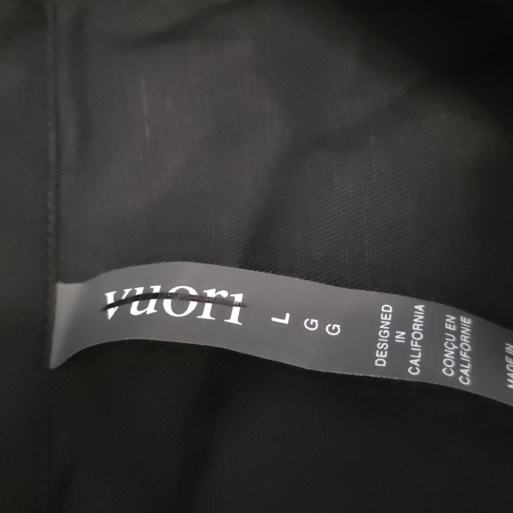 NWT Women's Vuori "Trestles Twill Romper" in Black. Various Sizes - Picture 3 of 9